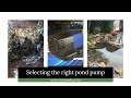 Selecting the right pond pump