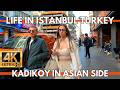 Life in istanbul turkey kadikoy district bazaarshopsstreet foodspeoplerestaurants in 4k u.