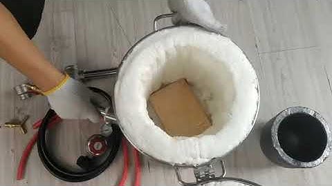 LSMIITTH Installation of double  burner forging furnace