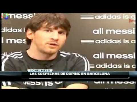 Lio Messi no drugs to doping - Lio Messi no al dop...