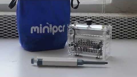 Introducing the miniPCR machine
