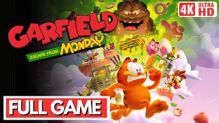 GARFIELD - ESCAPE FROM MONDAY Gameplay Walkthrough FULL GAME - No Commentary