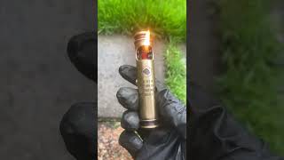 You Can’t Outsmart a Bullet — Custom Brass Trench Lighter