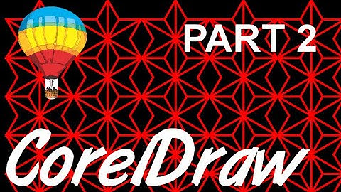 Corel Draw Tips & Tricks Geometric Pattern & PARALLEL DIMENSION tool Part 2