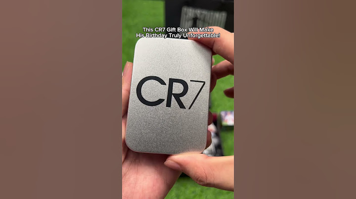 Best gift #cr7 #football #realmadird #cristianoronaldo