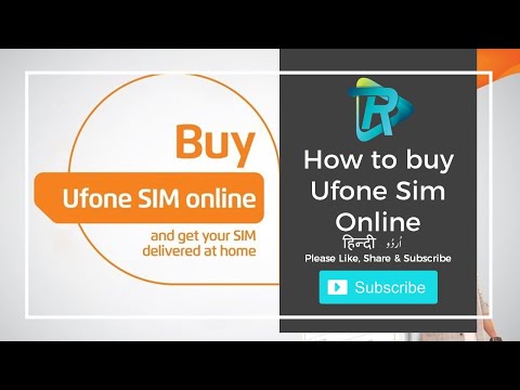 How to buy Ufone Sim Online Ufone Sim Delivery at Door Step | TheAR