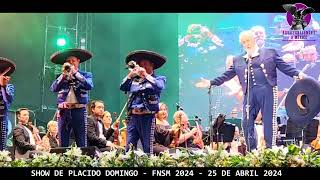 Show de PLACIDO DOMINGO en la FNSM2024  Aguascalientes