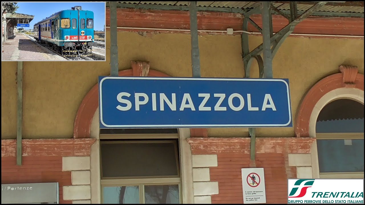 Ferrovia Barletta-Spinazzola! Tratto da Minervino Murge a Spinazzola.