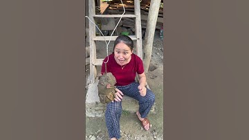 Bà người rừng.| đi mua chân gà bà tuyết..🤗 [ tập 72 ] #shorts