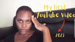 My First YouTube Video! [introduction) |2023| Nigerian YouTuber #newyoutuber# #2023#