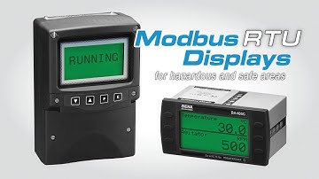 Modbus RTU Displays - Product Features