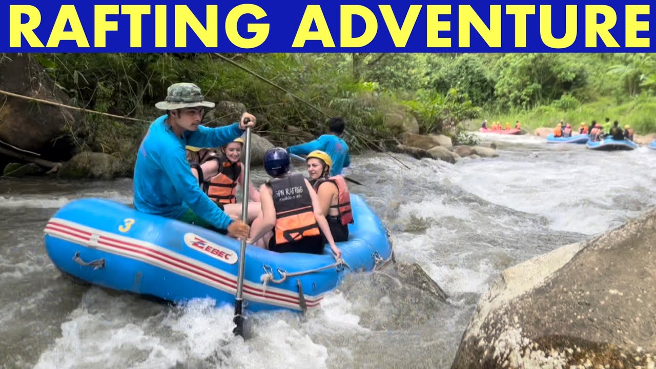 RAFTING ADVENTURE in KRABI- (Songprak River) Is it SCARY?| ACTIVITIES ...