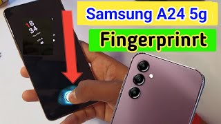 Samsung a24 display fingerprint setting/Samsung a24 fingerprint screen lock/fingerprint sensor screenshot 3