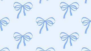 💙 Blue Bow Wallpaper | 1 Hour Aesthetic Loop | Calm Screen Ambience (No Music) screenshot 4