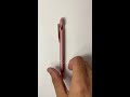 Premium Mobile Touch Click Ball Pens Rose Gold Blue Office Gifting