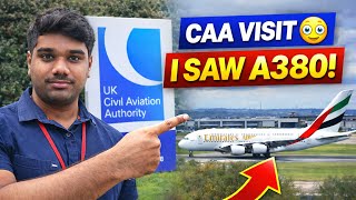 Inside UK Aviation! ✈️ CAA Visit + A380 Spotting at Gatwick 🔥Kannada vlog @chinmayonwheels 