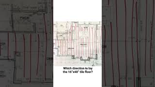 Which direction to lay the tile flooring in this new contemporary home? Interior design Q&A