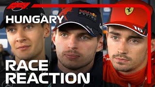 Drivers' Post-Race Reaction | 2022 Hungarian Grand Prix
