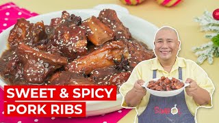 Sweet and Spicy Pork Ribs Recipe