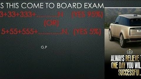Find the sum of the series 5+55+555+.....n terms