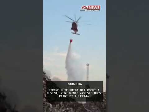Video SIRENE MUTE PRIMA DEI ROGHI A FUSINA, VENTURINI: «PRESTO NUOVI PIANI DI ALLERTA» | 01/08/2026