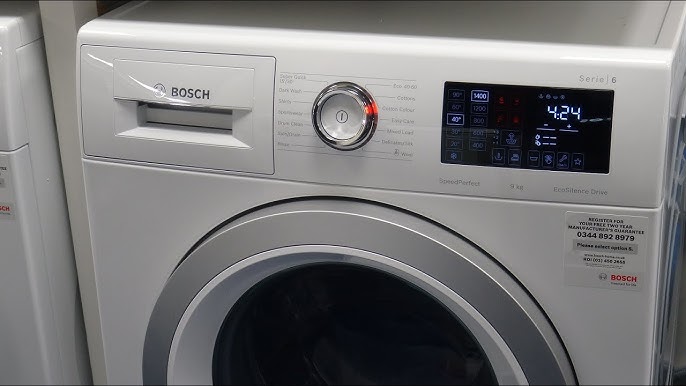 WAN28282GB YouTube 1400 Washing Machine Bosch Spin -