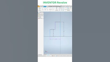 INVENTOR Revolve Feature #autodeskinventor #inventor