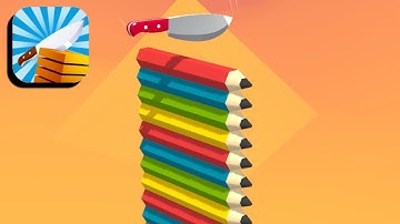 Slice It All New Update 🔪🍊✏️ All Levels Gameplay (iOS,Android)
