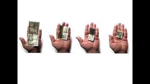 Animated Bill - Self Folding Bill Magic Trick @dynamitemagicshop