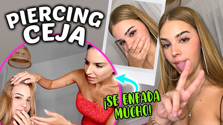 ME HAGO UN PIERCING EN LA CEJA - BROMA A MI MADRE / El mundo de Indy