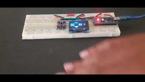 Gesture Controlled Contactless Elevator using APDS9960 Sensor and Arduino