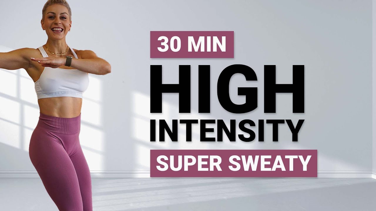 30 MIN FULL BODY HIIT | Cardio Workout | Bodyweight | No Equipment | No ...