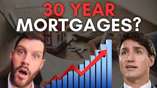 HOMERUN or STRIKEOUT?! Canada to Offer 30 YEAR Amortization Mortgages for First Time Homebuyers