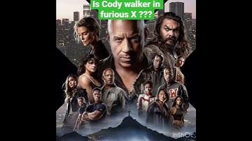 Cody walker aka Brian O’Conner in fast and furious x? #codywalker #fastandfuriousx #foryou #usanews