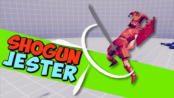 Fusion! Shogun Jester vs Every Faction - TABS MODS GAMEPLAY | Totally Accurate Battle Simulator