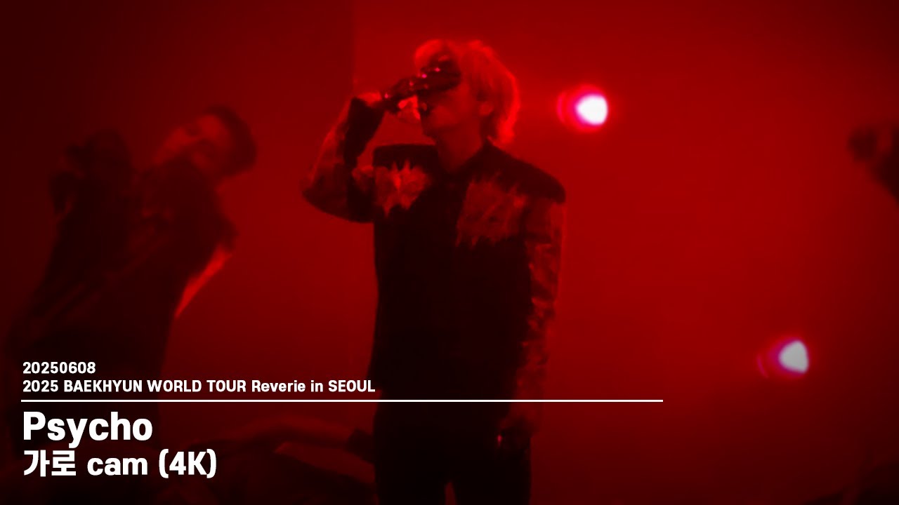 20250608 백현 'Psycho' - Reverie in SEOUL Day2 가로 직캠 4K
