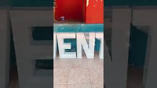 Letras em mdf. Todas feitas no ateliê Hannyh móveis 92992990032
