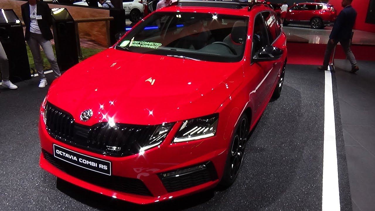 2019 Skoda Octavia Combi Rs Exterior And Interior Paris Auto Show 2018