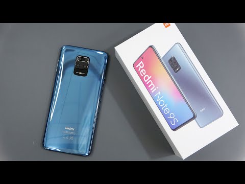 Xiaomi Redmi Note 9s 128GB 6GB RAM unboxing camera game test