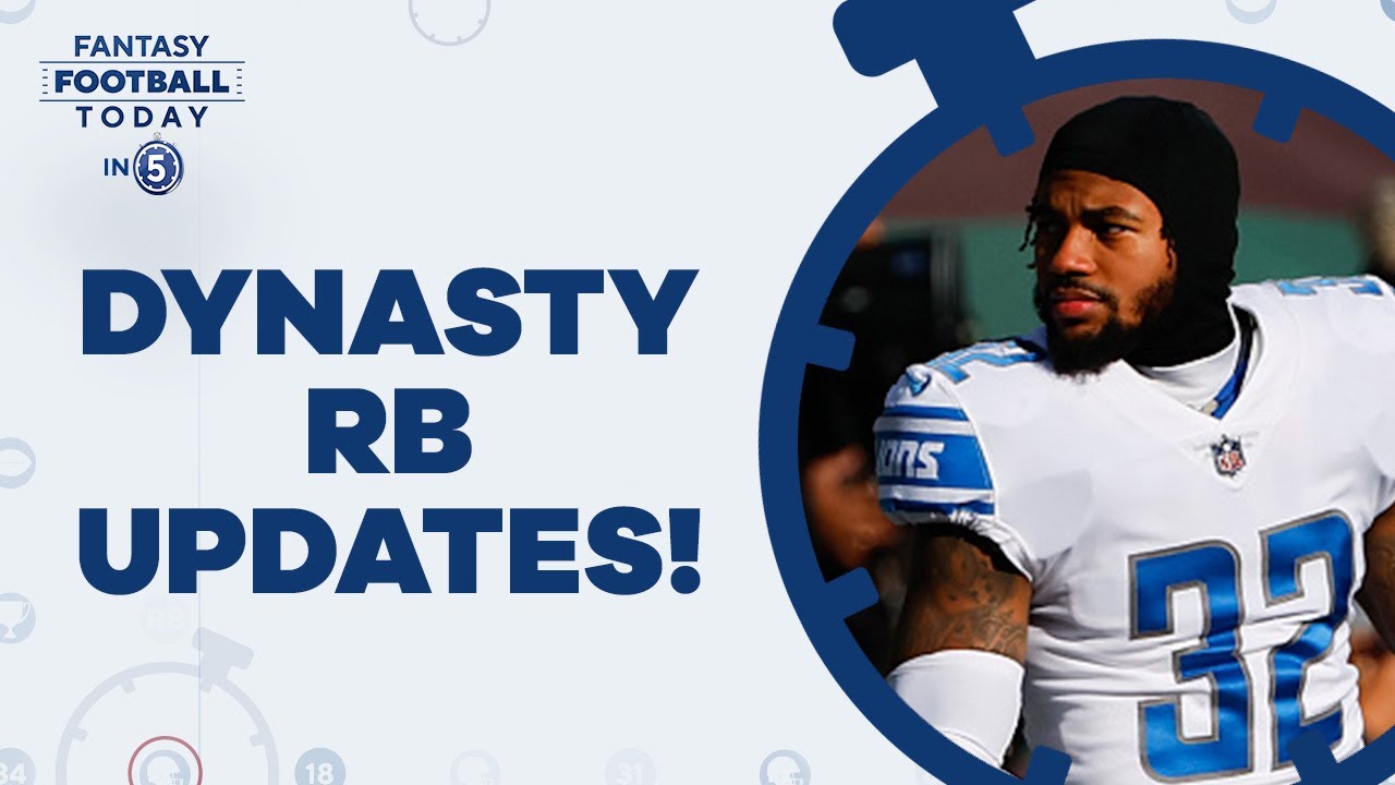 Buy, Sell, or Hold RB Dynasty Discussion! (Fantasy Football Today in 5 Podcast)