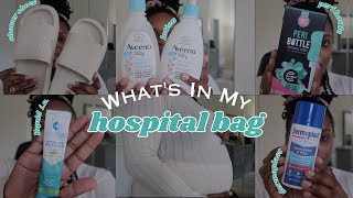 HOSPITAL BAG + BABY BAG FOR LABOR &amp; DELIVERY | FIRST TIME MOM | AMAZON BAG REVIEW