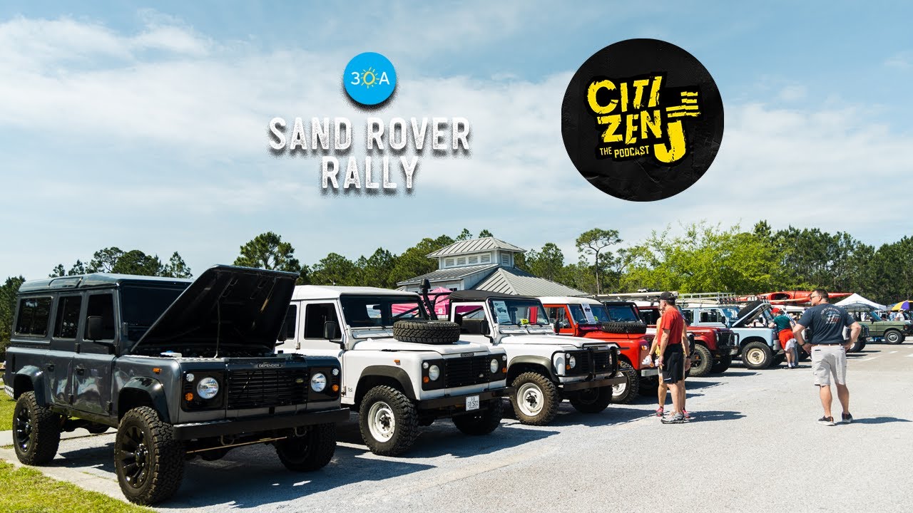 FORD E250 The Land Rover Offender at the 30A Sand Rover Rally - YouTube
