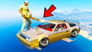 STEALING $10,000,000 GOLD FLYING CAR IN GTA 5