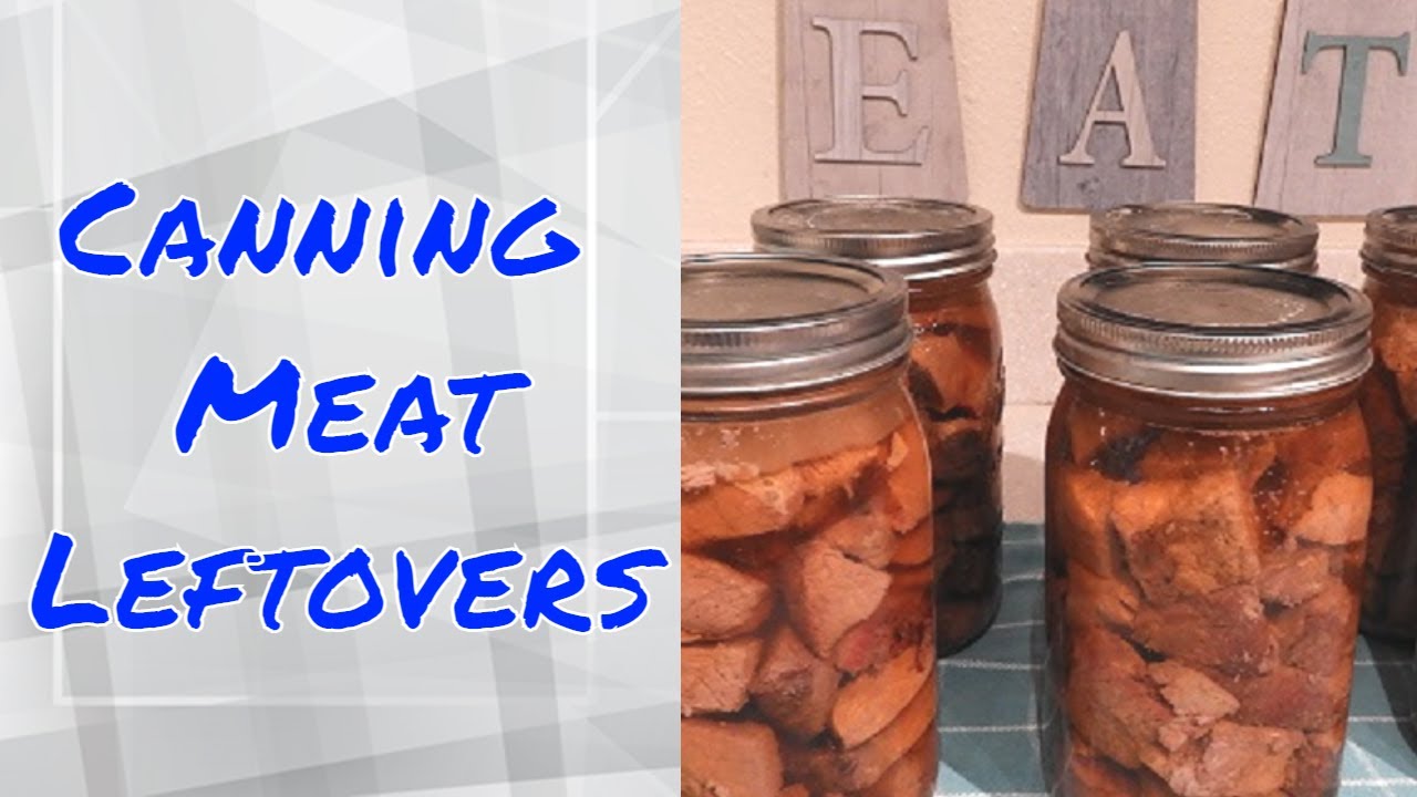 Canning Cooked Meat