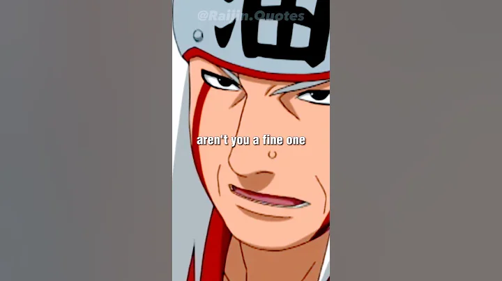 Kakashi and Jiraiya talking about Naruto & Sasuke