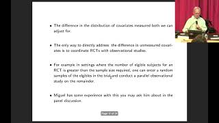 James Robins - "Causal Inference without randomized experiments: How do we know we are right?"