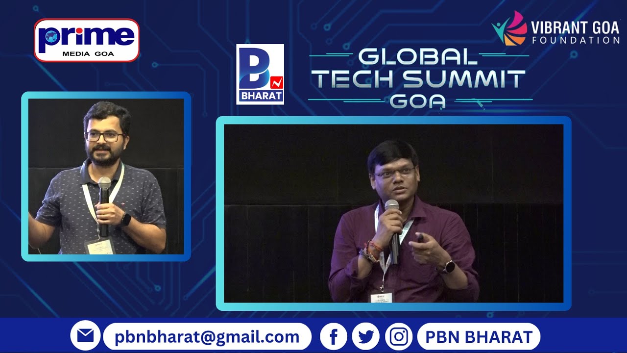 SESSION :AI BASED AERIAL VISION FOR DRONES AT THE GLOBAL TECH SUMMIT 2024 || VIBRANT GOA