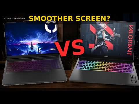 Lenovo Legion Pro 7i Gen 10 2025 vs HP Omen Max 16 comparison video thumbnail