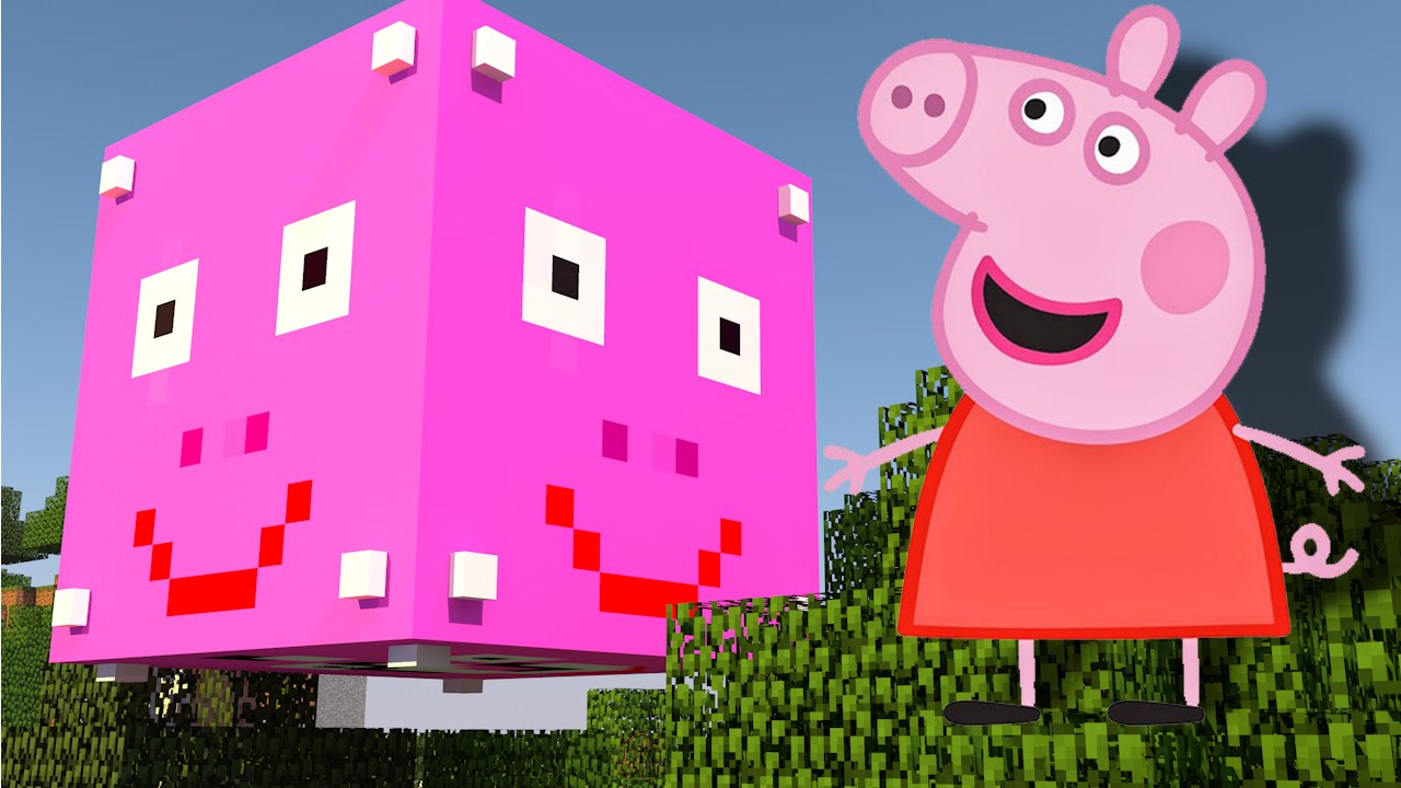 Minecraft - PIRAMIDE DA PEPPA PIG DE LUCKY BLOCK!! - MINI 