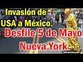 JS: Partido Demócrata invadió México + Desfile en Nueva York por la batalla de Puebla.